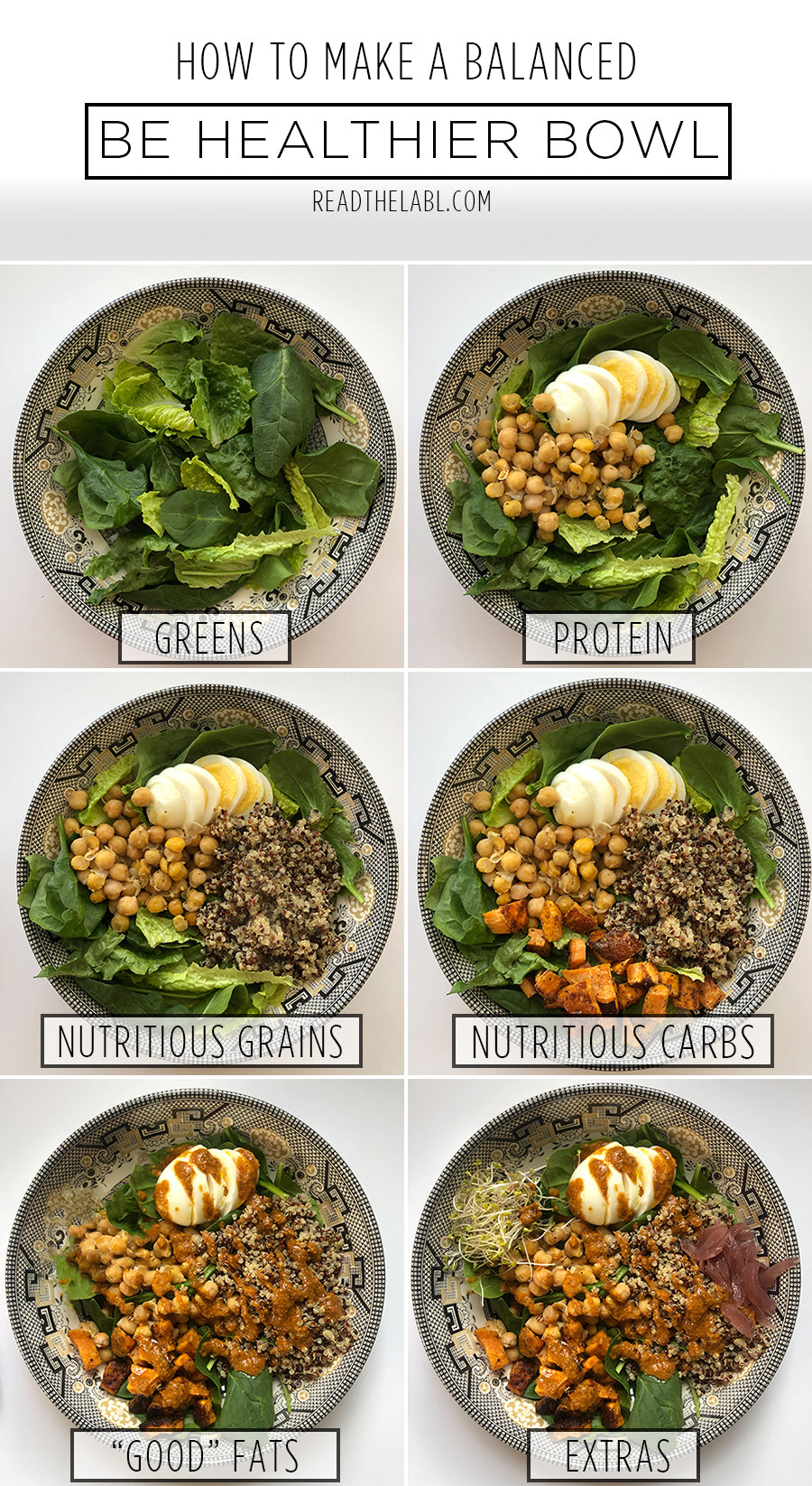How To Build a Nutritious, Delicious, and Simple Be Healthier™ Bowl